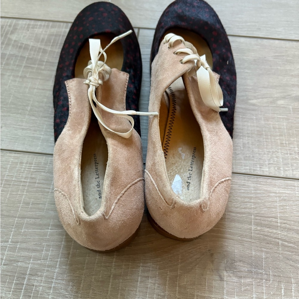 Pilcro and The Letterpress Olivia Cutout Oxford Loafers Size 10 - Picture 4 of 9